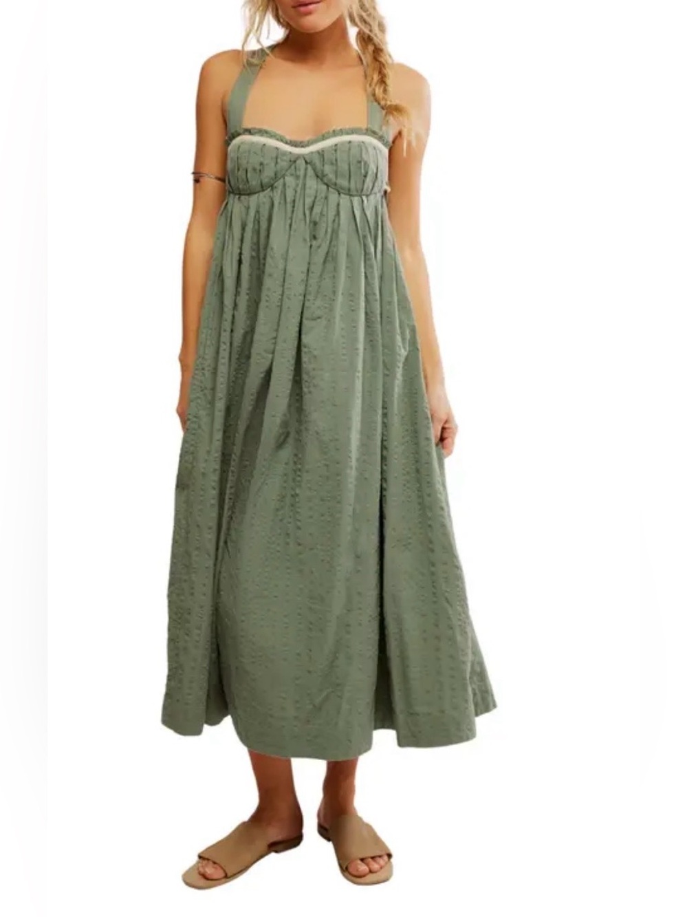 Free People Poppy Midi Dress XS
